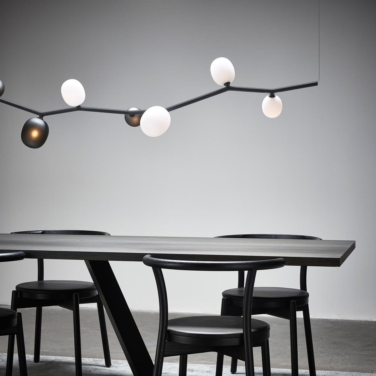 Lioreiella Horizontal Glass Pendant Lamp