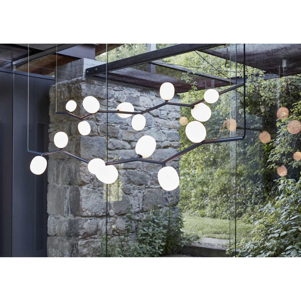 Lioreiella Horizontal Glass Pendant Lamp