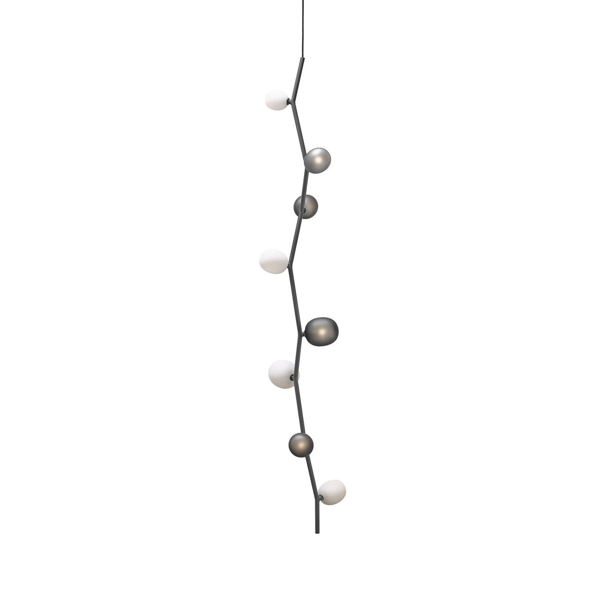 Velirena Vertical Glass Pendant Lamp