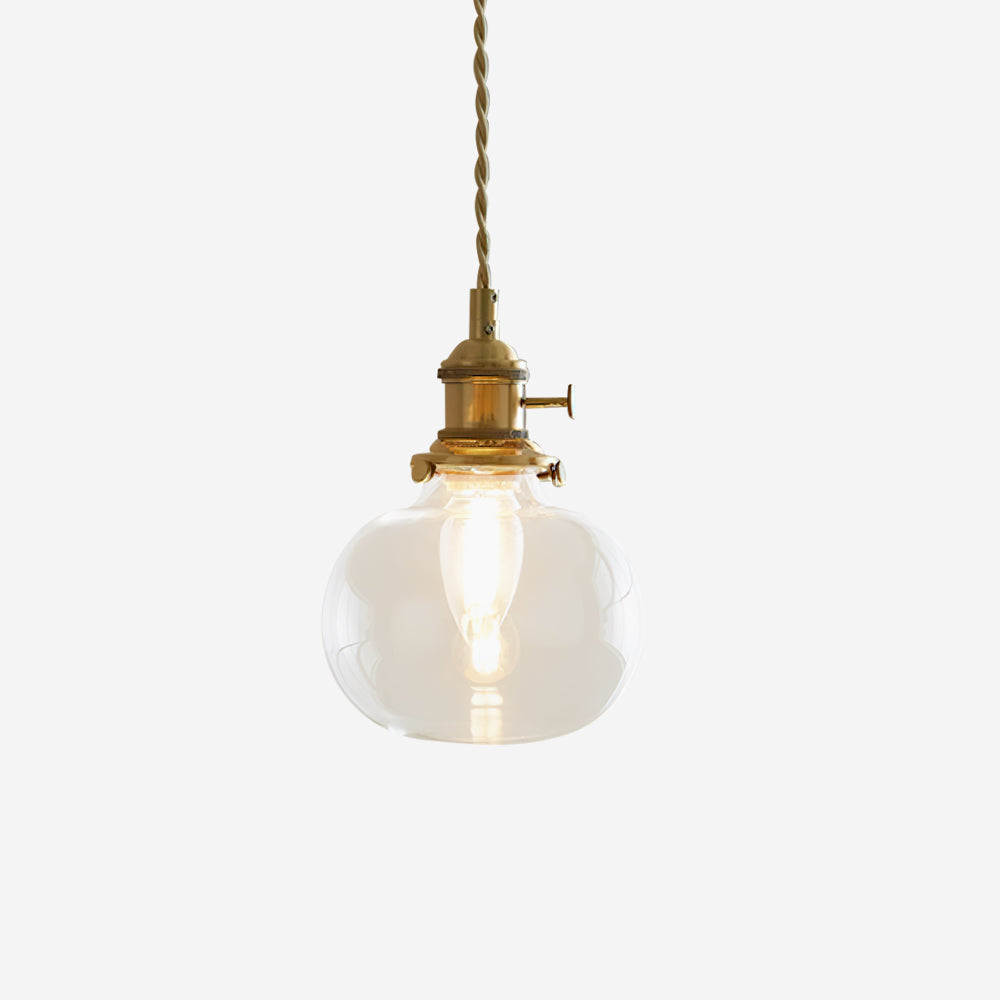 Kexo Clear Glass Pendant Light