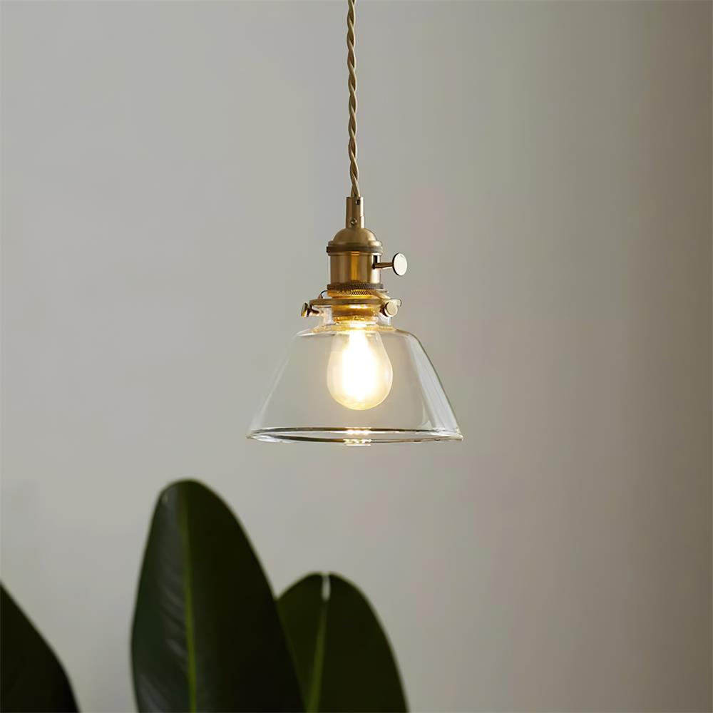 Kexo Clear Glass Pendant Light