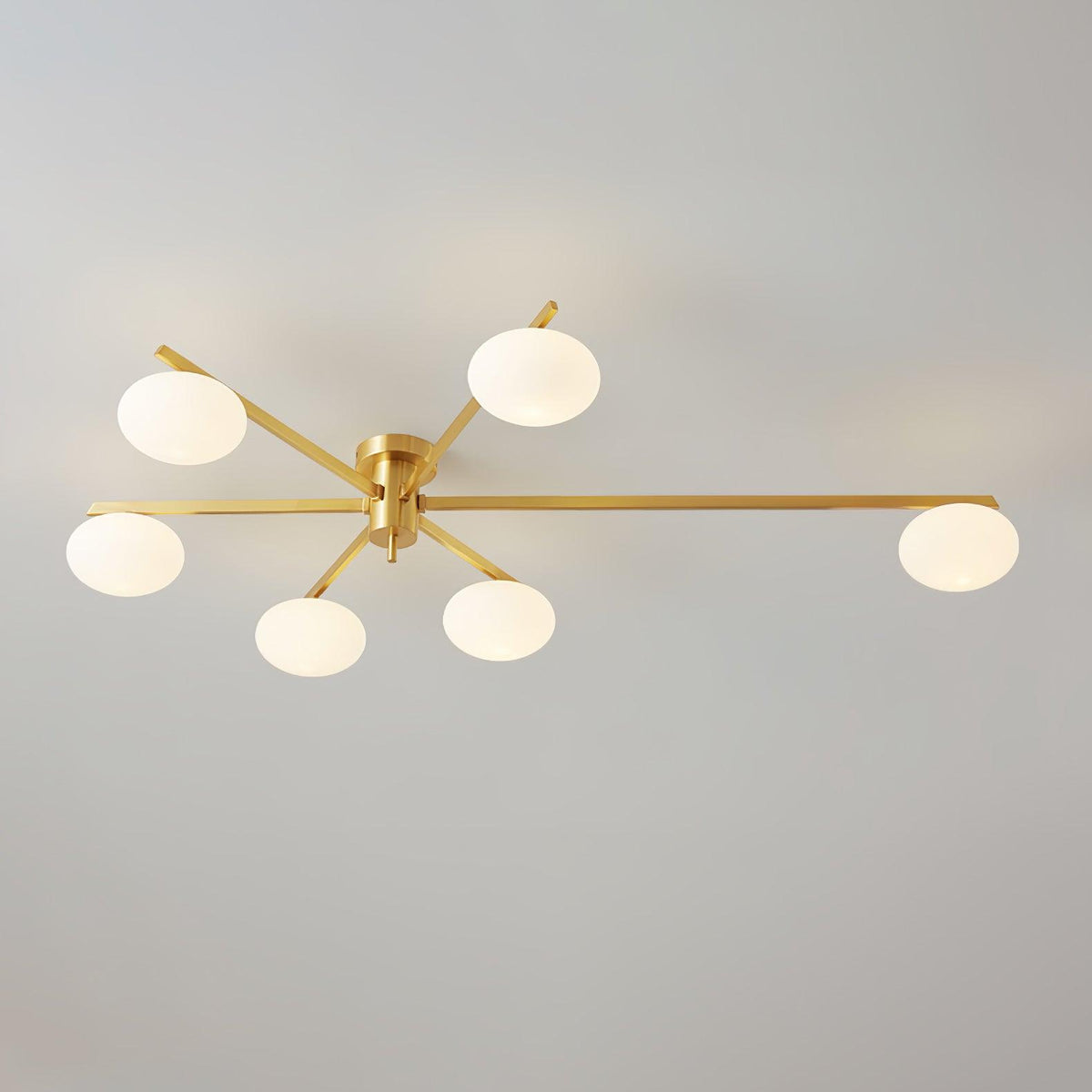 Jatolel Modern Glass Black Ceiling Light