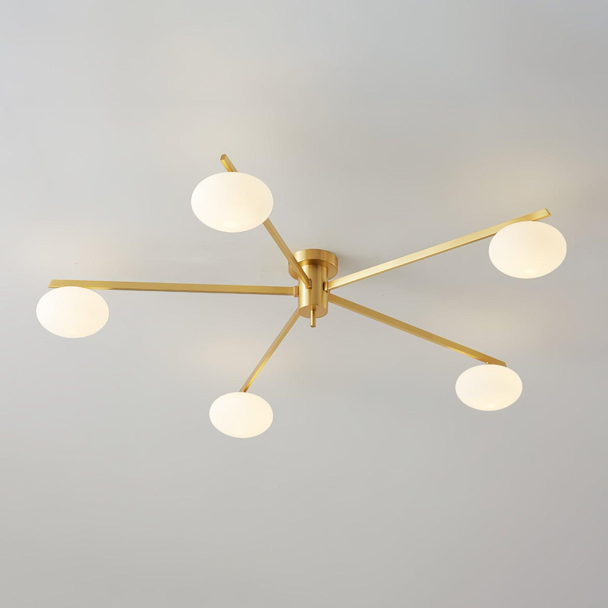 Jatolel Modern Glass Black Ceiling Light