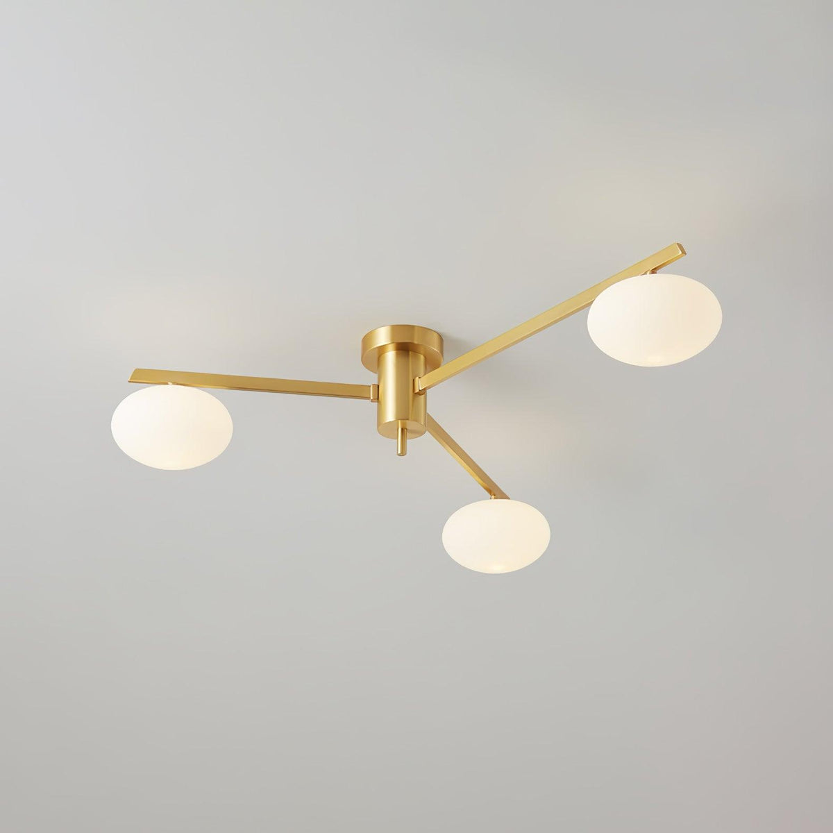 Jatolel Modern Glass Black Ceiling Light