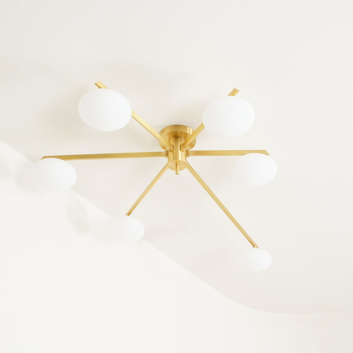Jatolel Modern Glass Black Ceiling Light