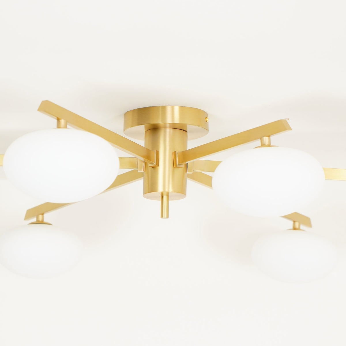 Jatolel Modern Glass Black Ceiling Light