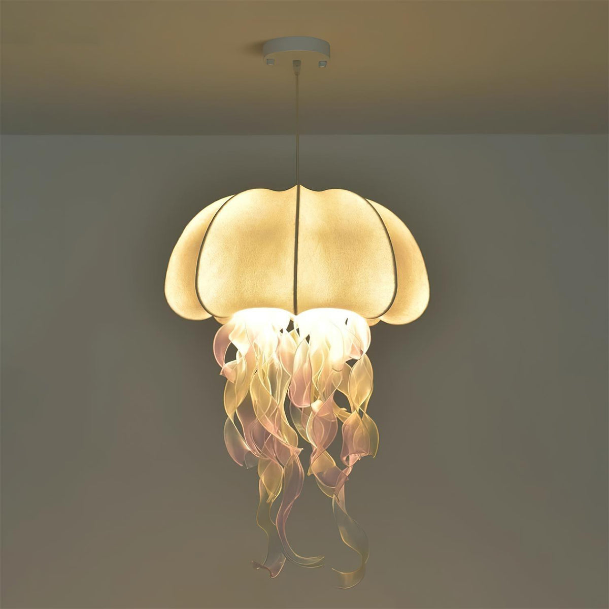 Avena Pendant Light with Iridescent Ribbons