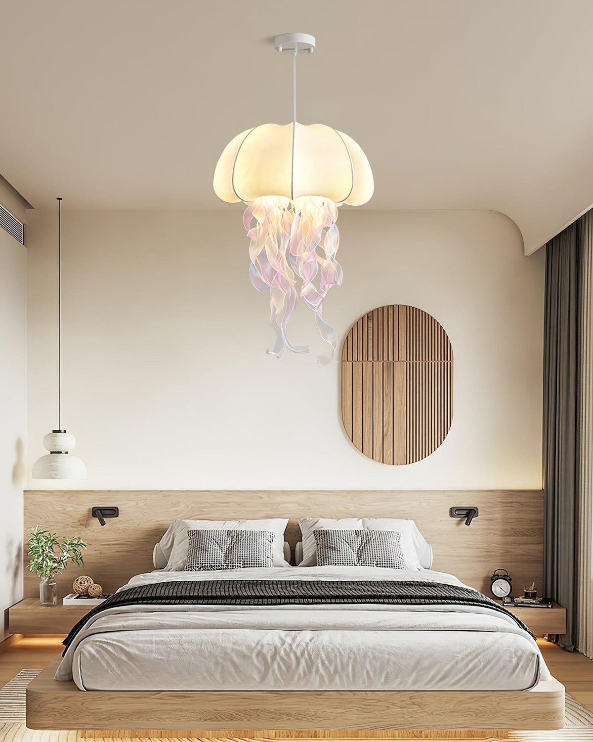 Avena Pendant Light with Iridescent Ribbons