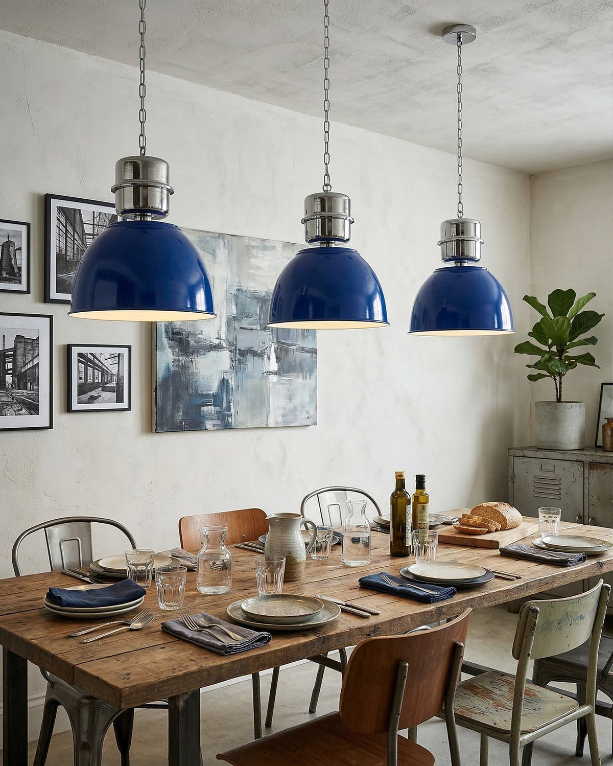 Cyan Pendant Lamp