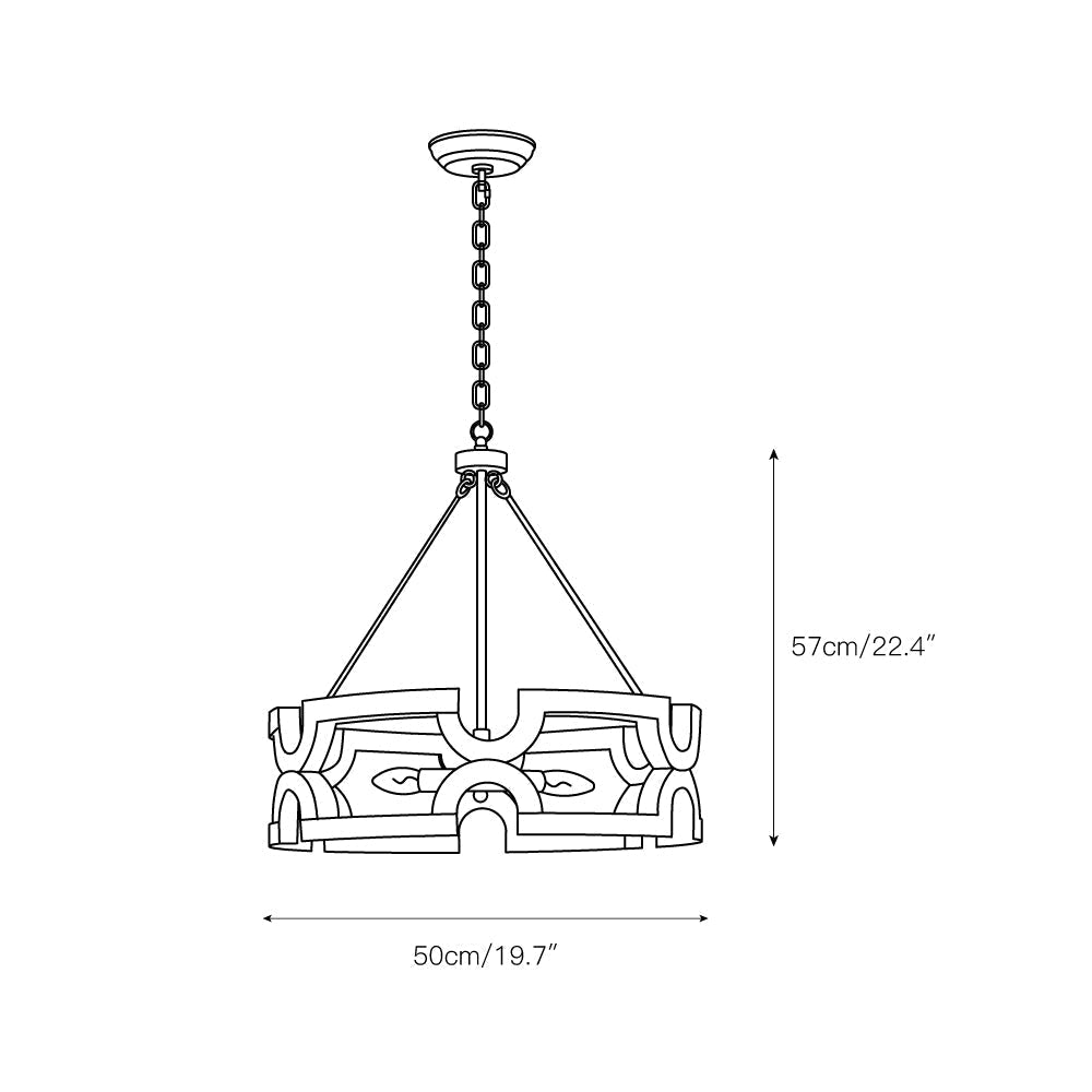 Wrenirl Chandelier