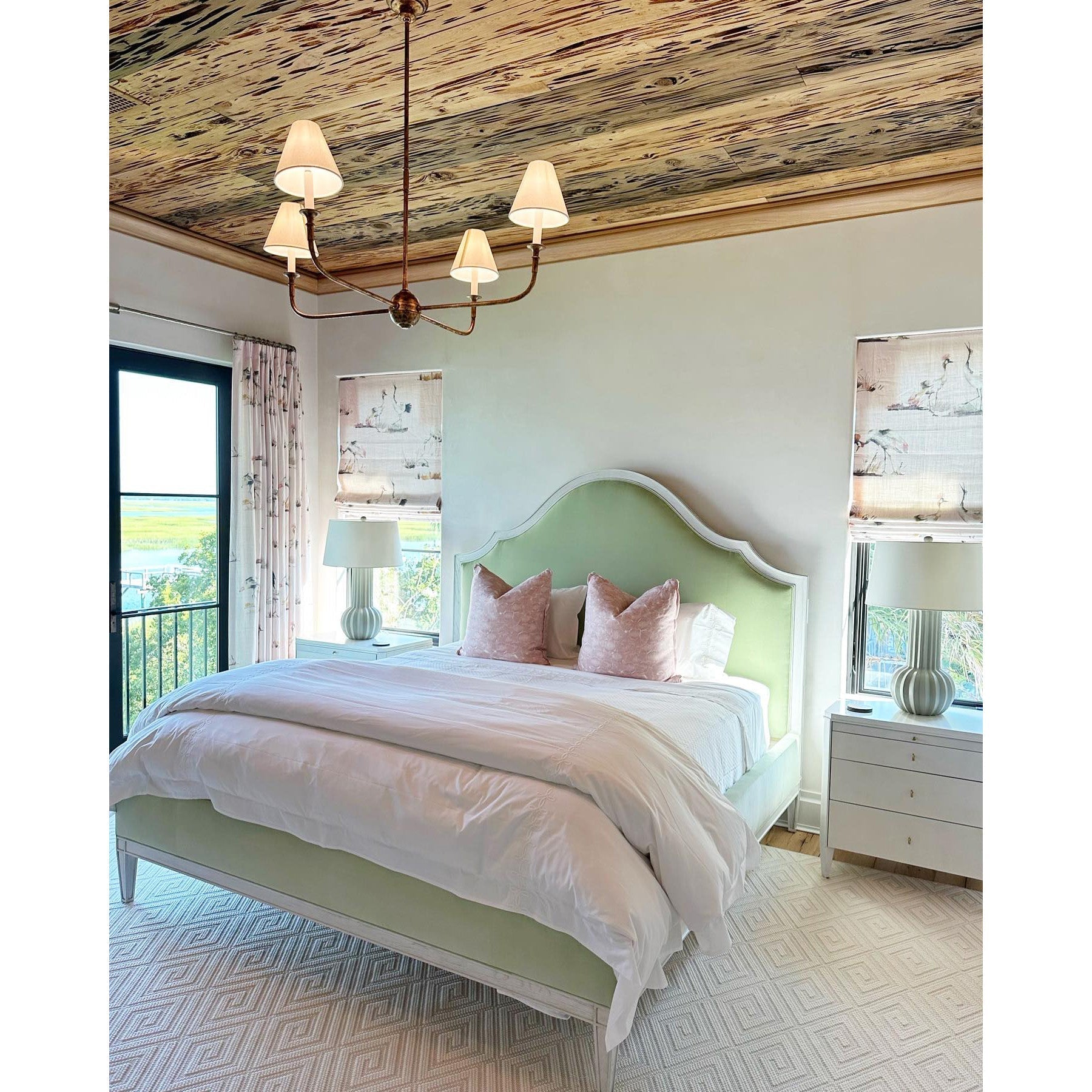Arthaila Vintage Industrial Grande Fabric Chandelier