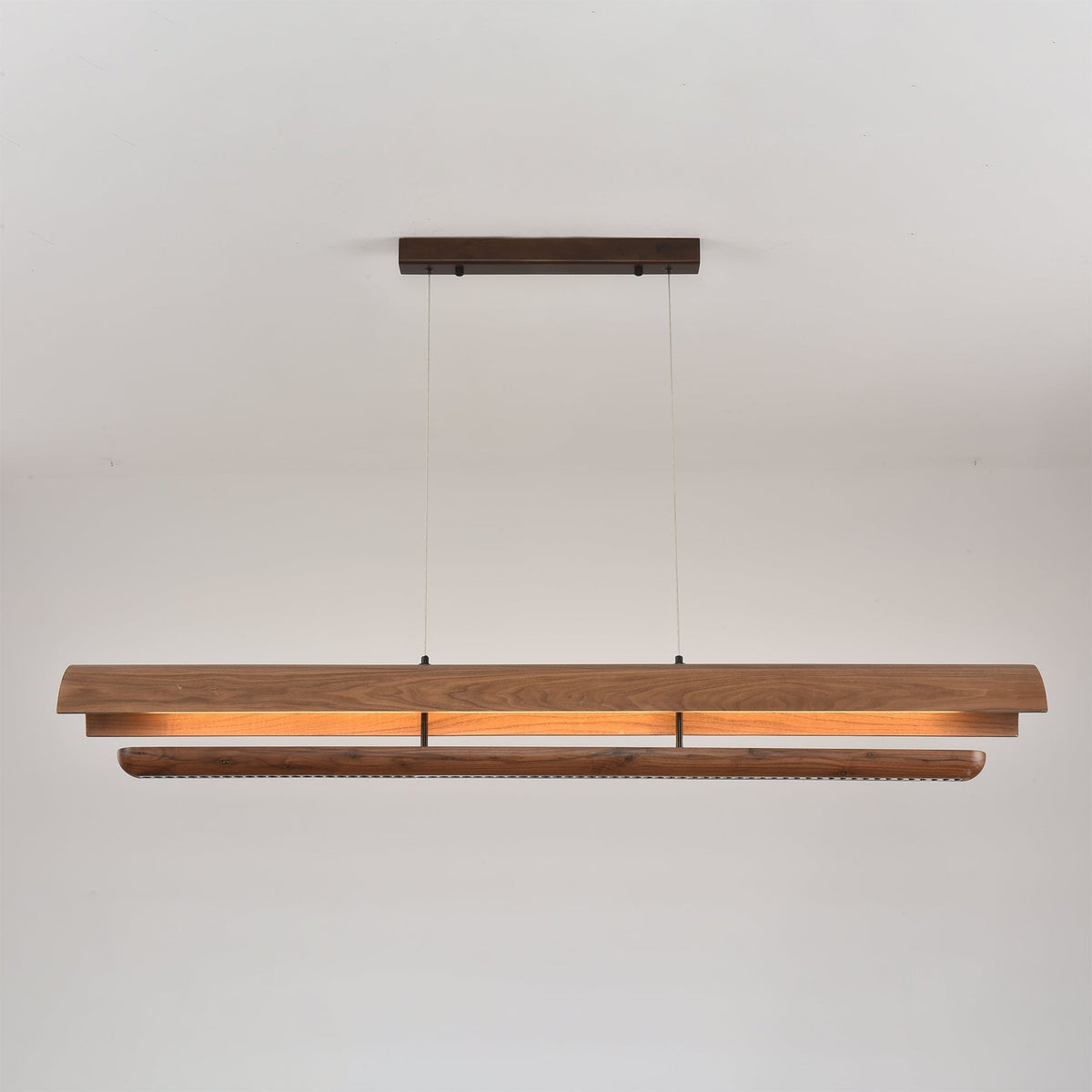 Rinireon wood Linear Chandelier