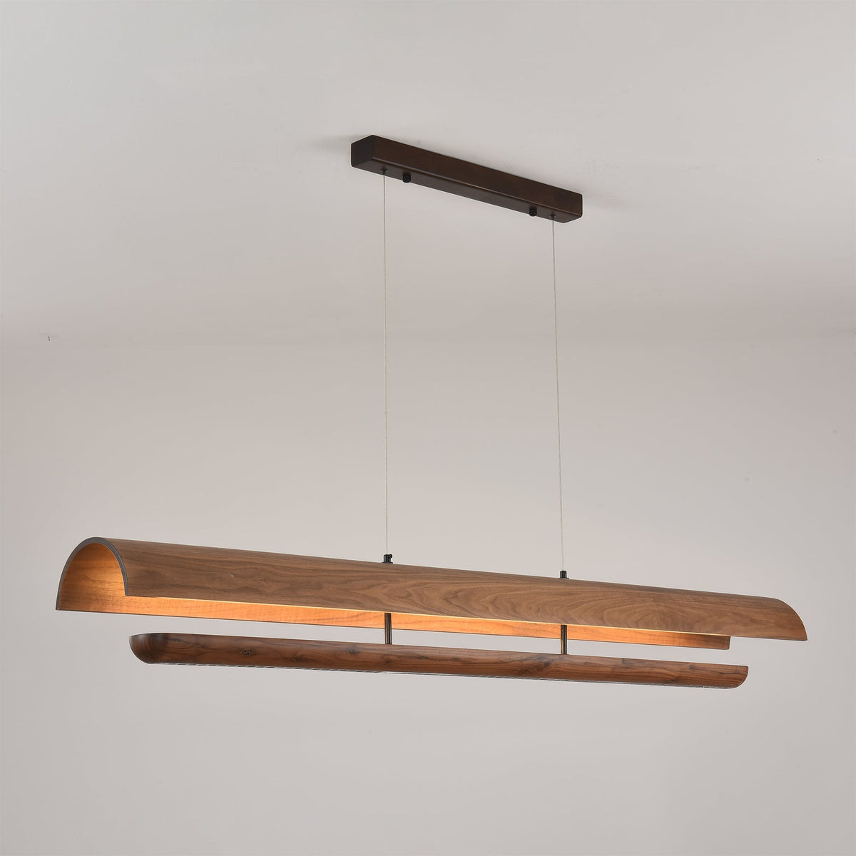Rinireon wood Linear Chandelier