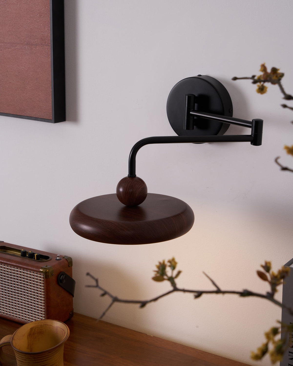 Tavo Wooden Wall Light