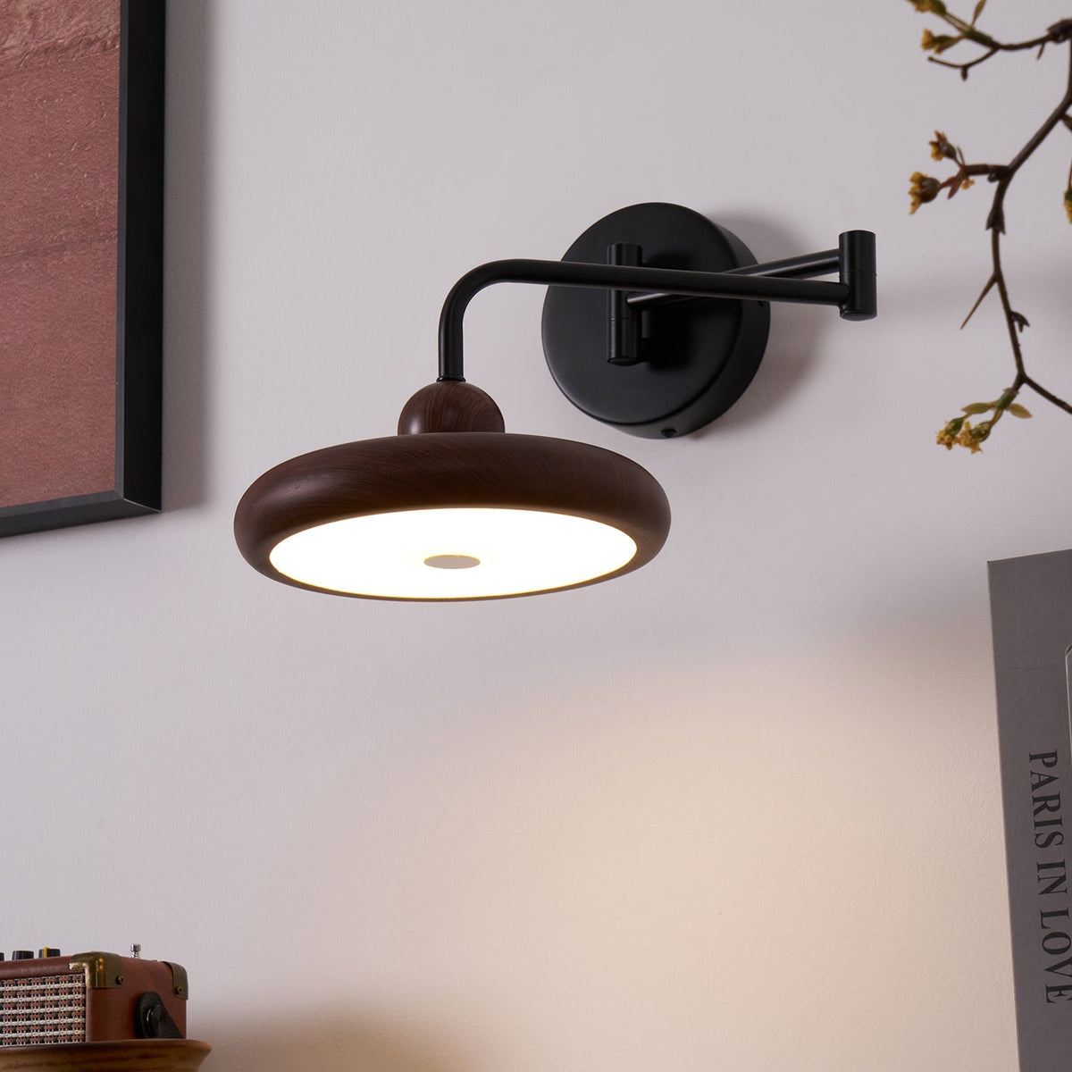 Tavo Wooden Wall Light