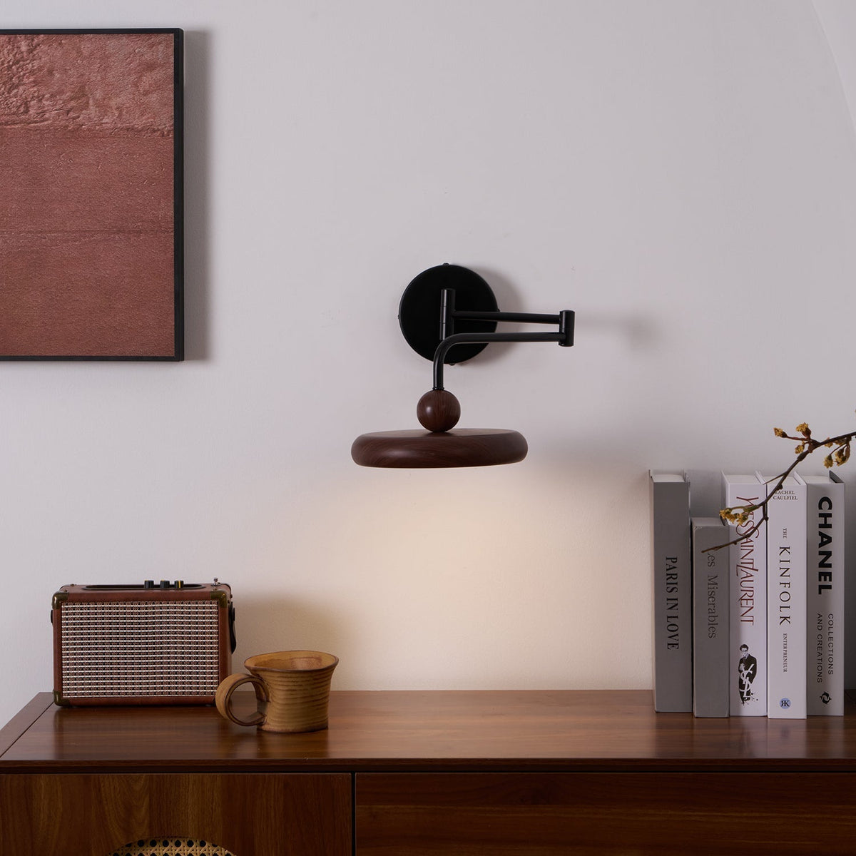 Tavo Wooden Wall Light