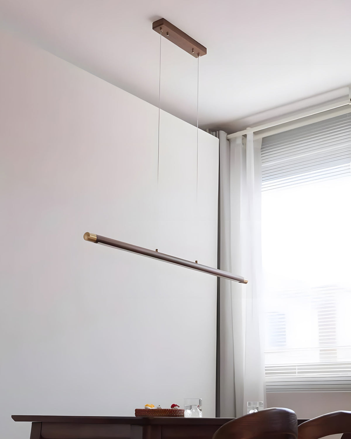 Dash Wood Linear Pendant Light