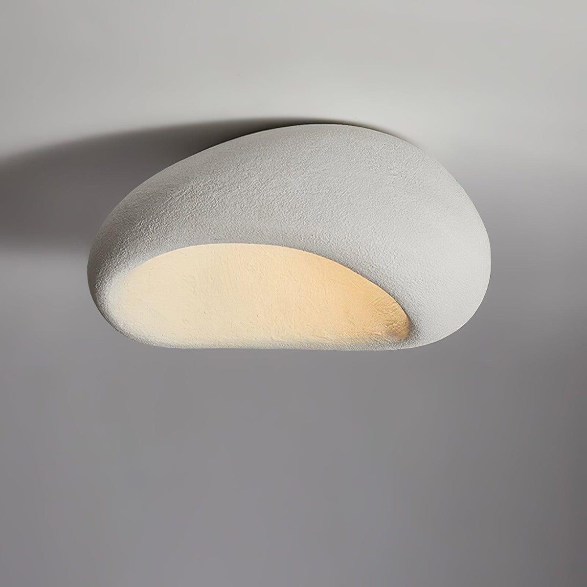 Rivenira Ceiling Lamp with Japanese Wabi-Sabi Moon