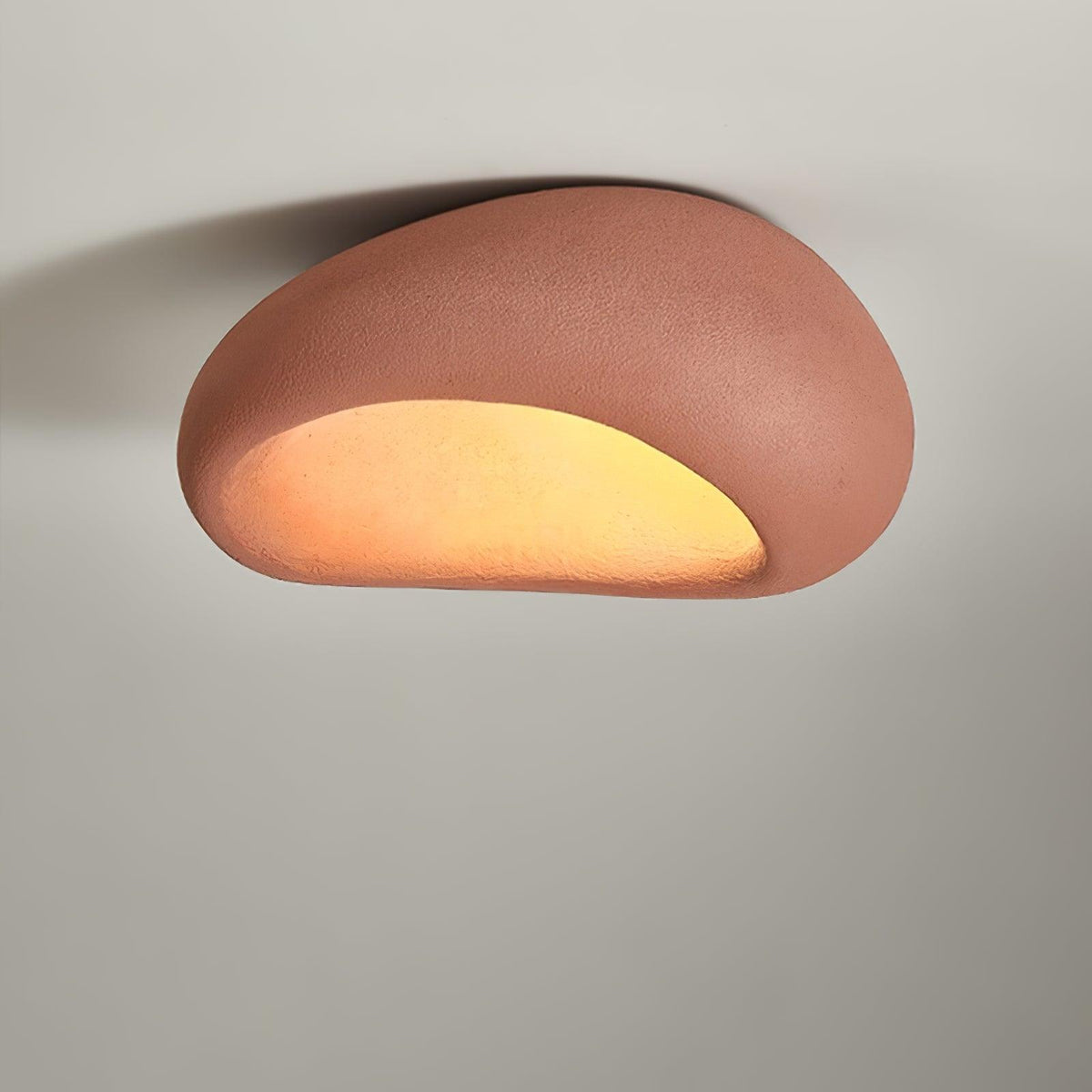 Rivenira Ceiling Lamp with Japanese Wabi-Sabi Moon