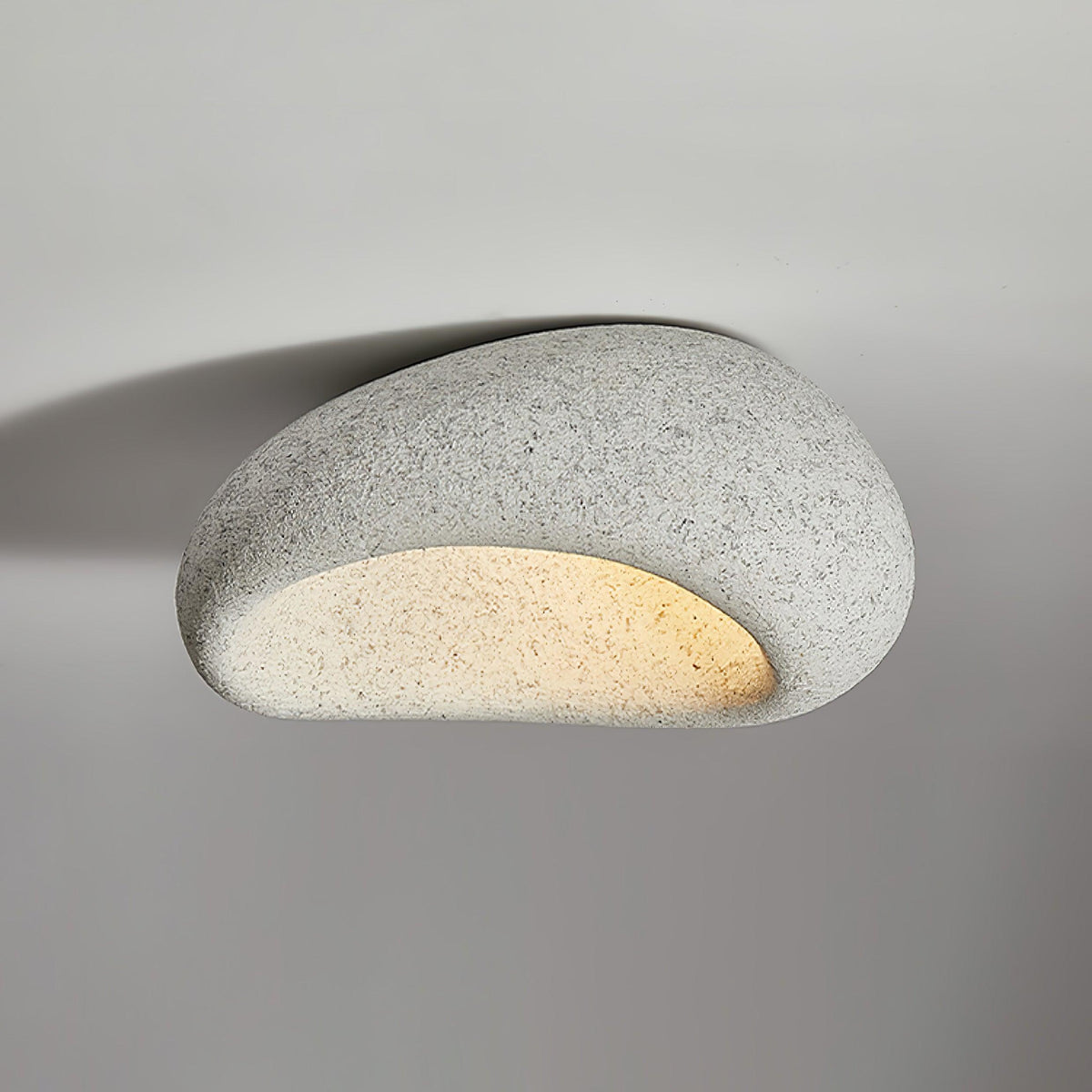 Rivenira Ceiling Lamp with Japanese Wabi-Sabi Moon