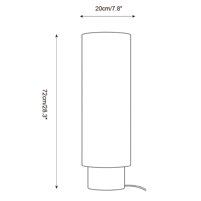 Alderielle Oak Table Lamp