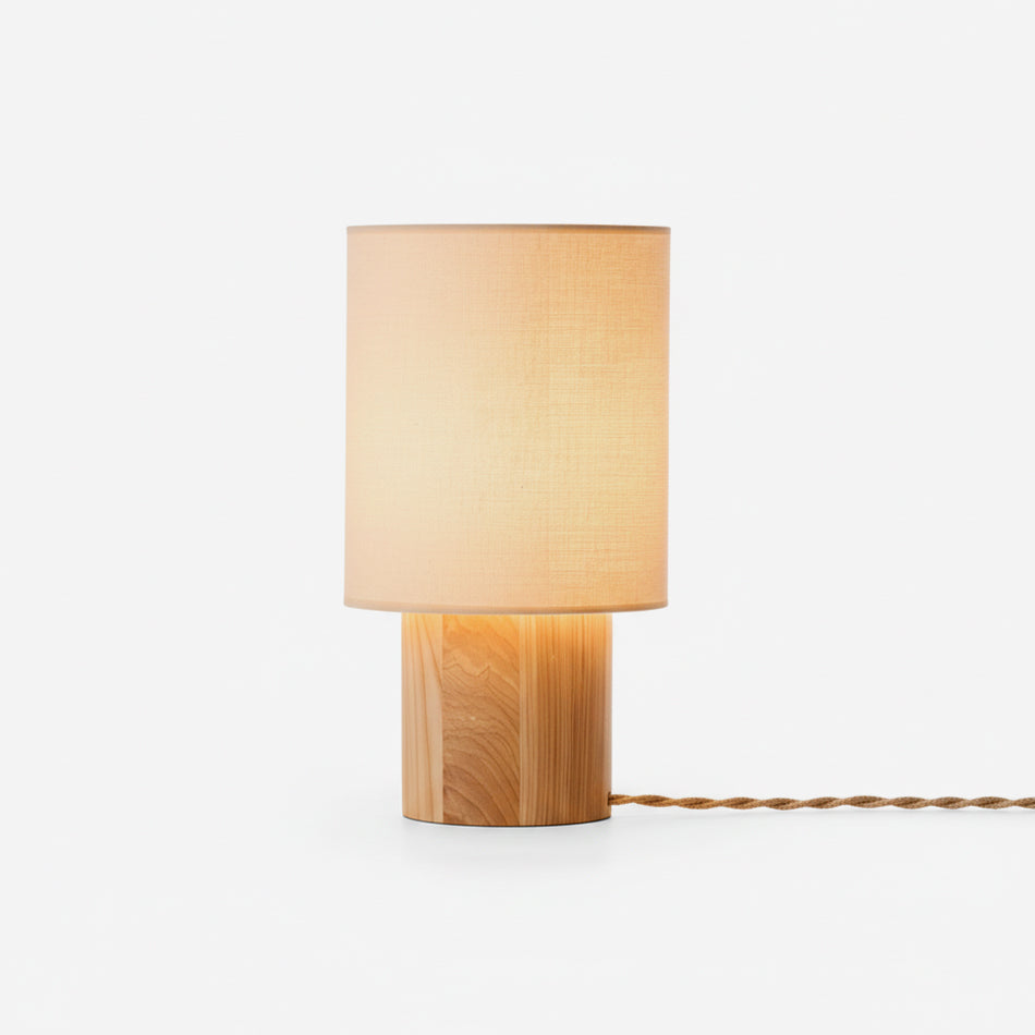 Alderielle Oak Table Lamp