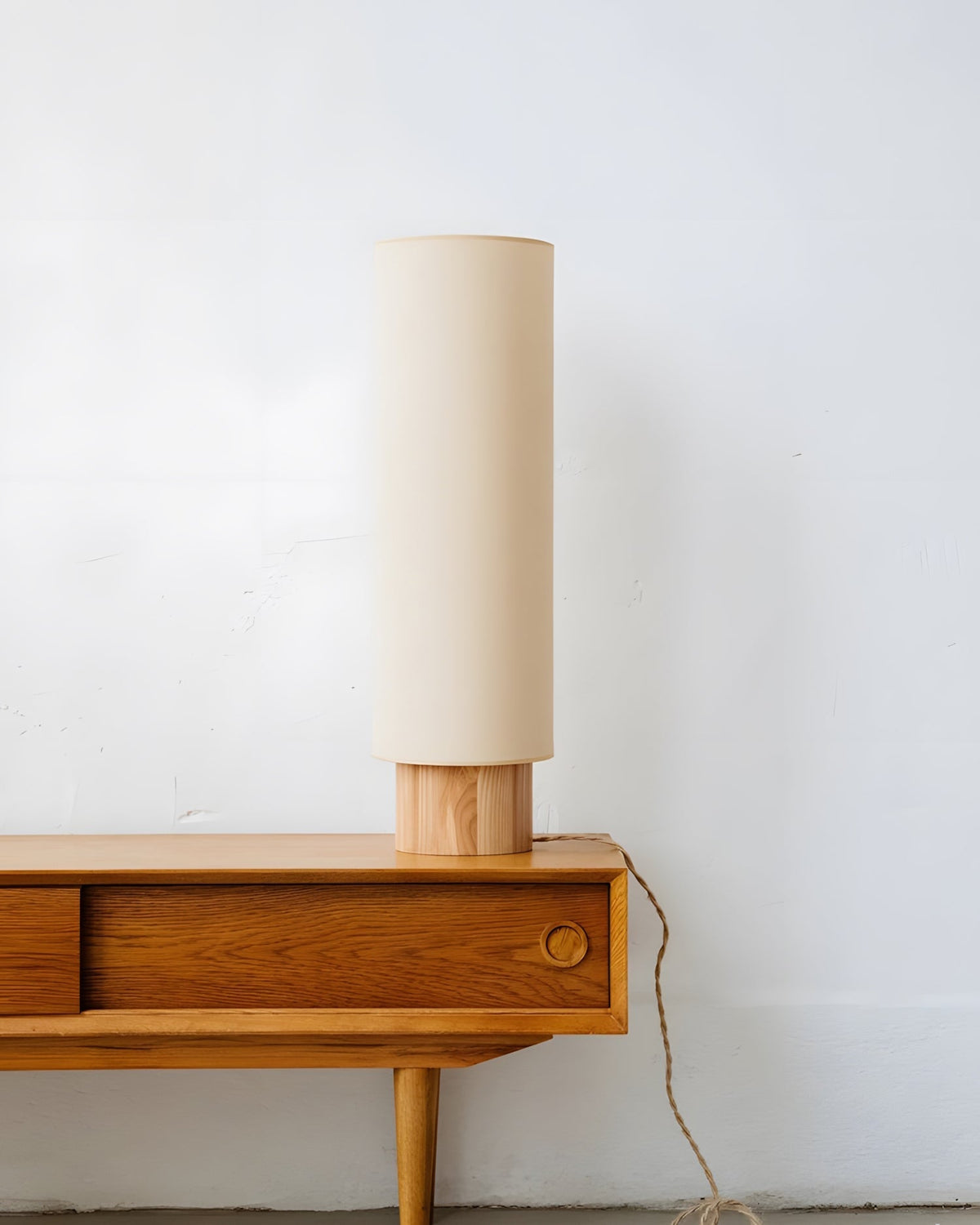 Alderielle Oak Table Lamp