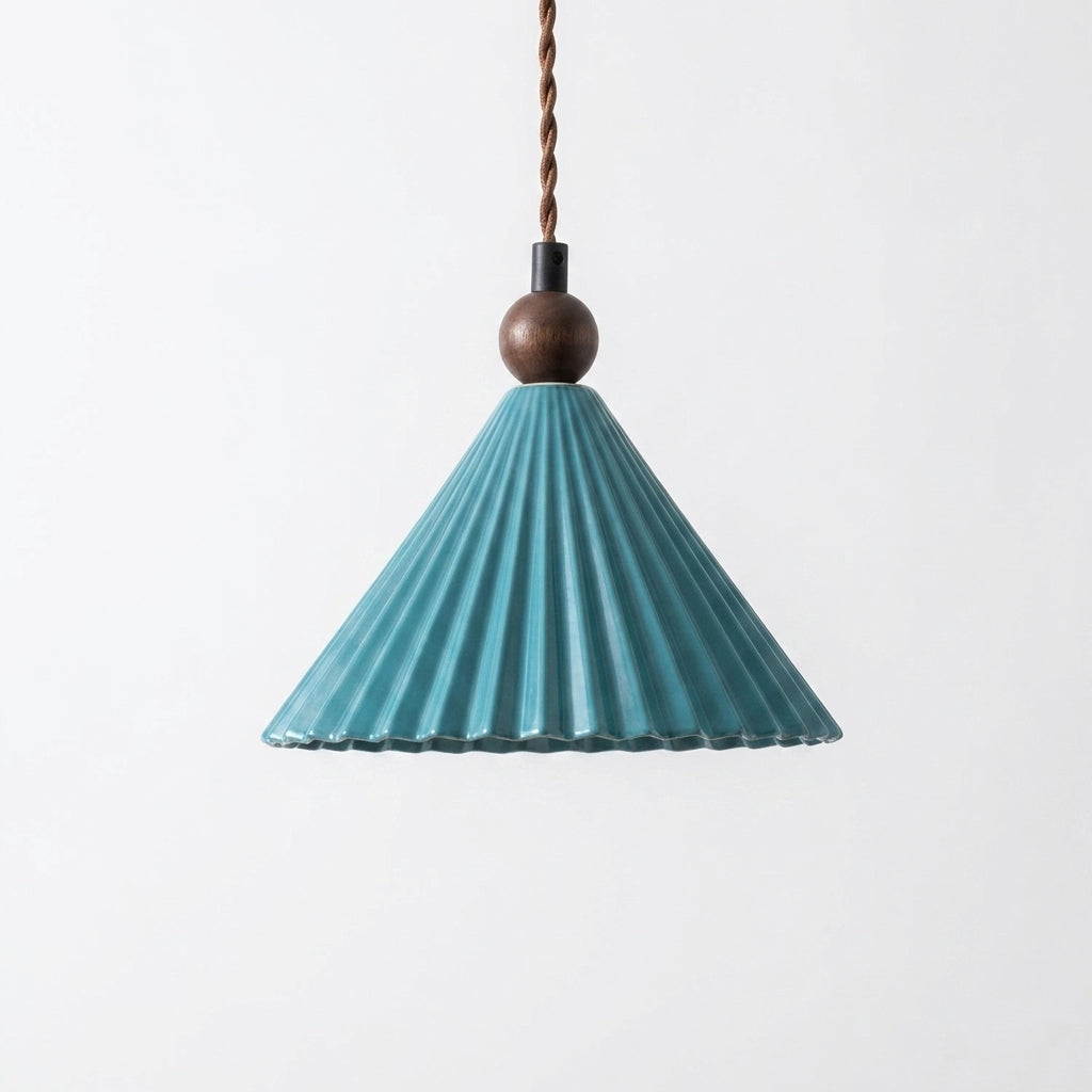 Viola Ceramics Plug In Pendant Light
