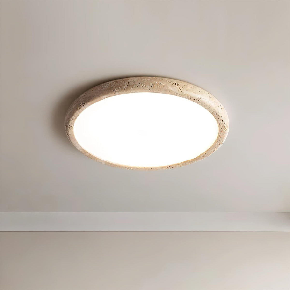 Ciro Travertine Ceiling Light
