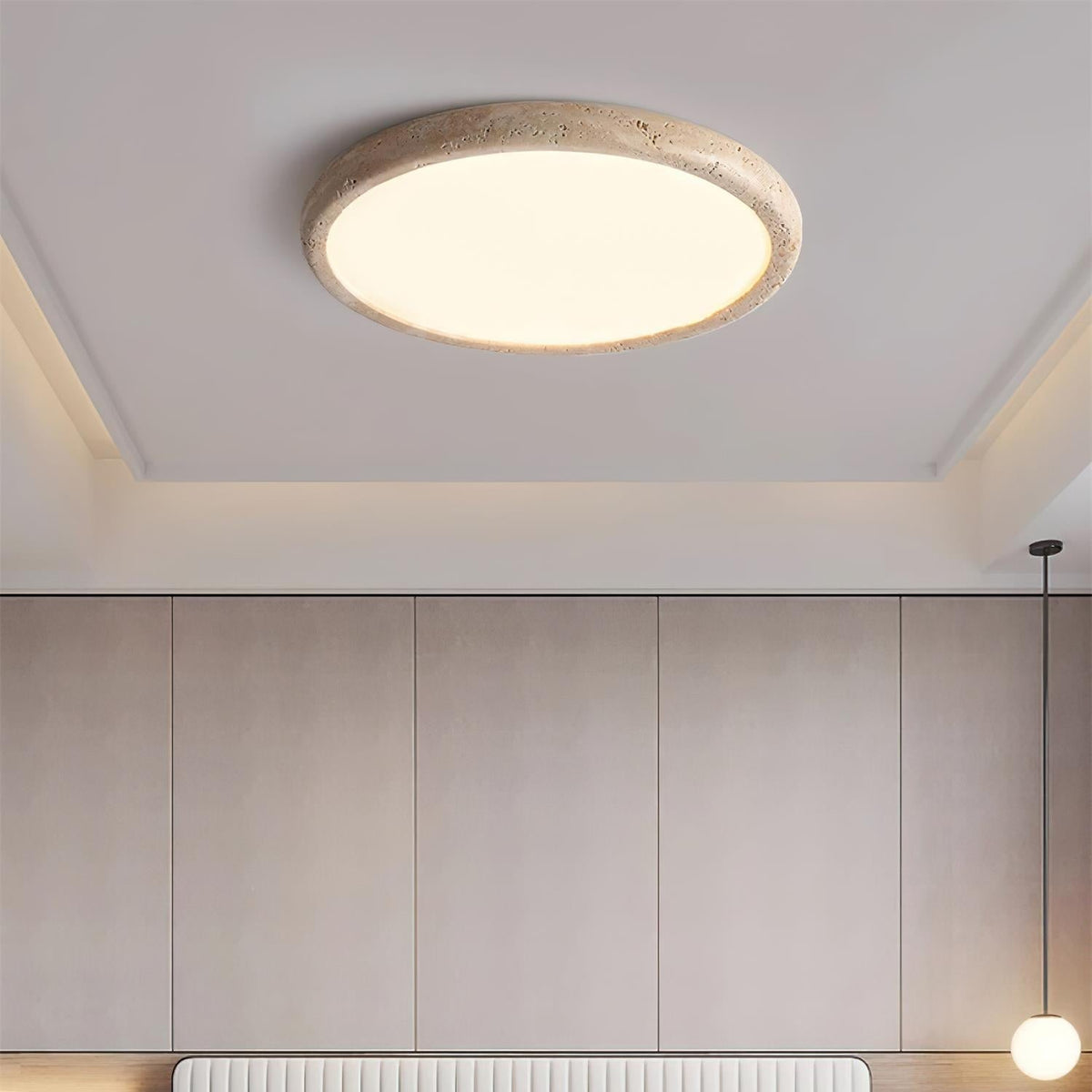 Ciro Travertine Ceiling Light