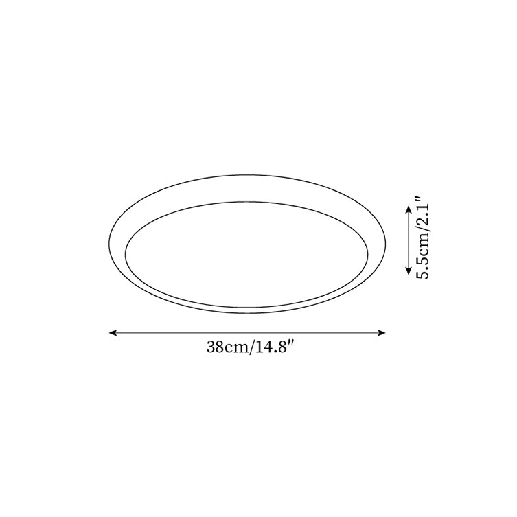 Ciro Travertine Ceiling Light
