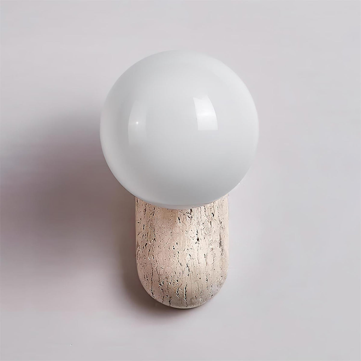 Tavelaria Wall Lamp Travertine Organic Serenity