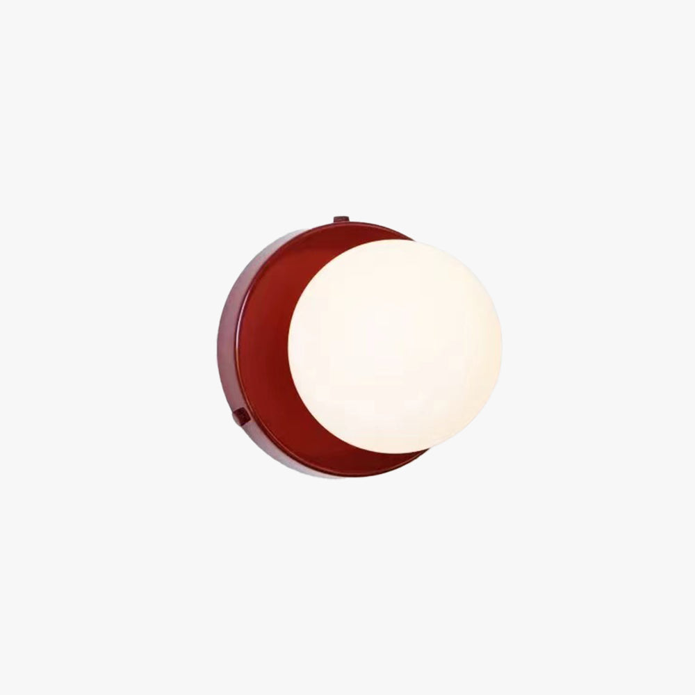 Velior Wall Lamp Round Globe Modern-Neutral Decor