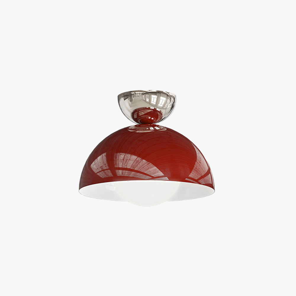 Horogar Simple Modern LED Flush Mount Ceiling Light Metal Balcony