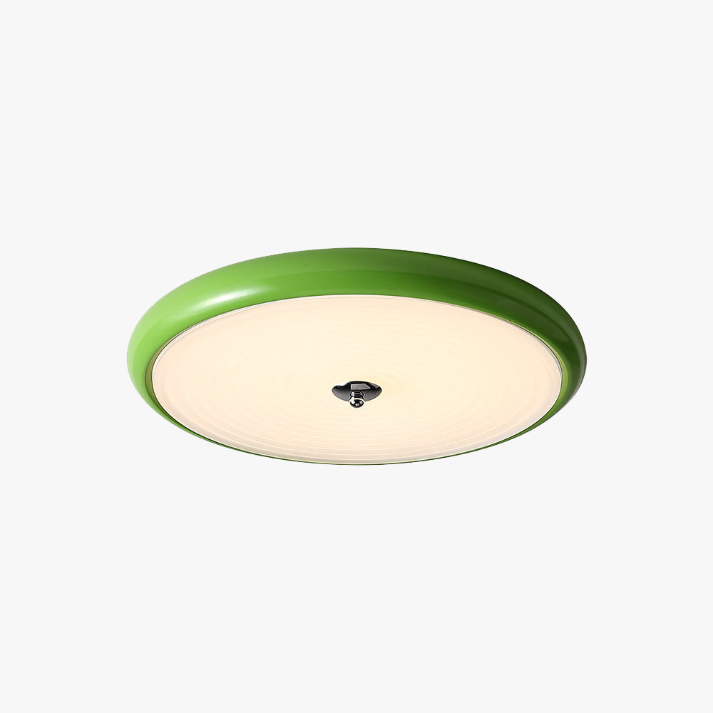 Zekesit Modern LED Flush Mount Ceiling Light Metal Living Room