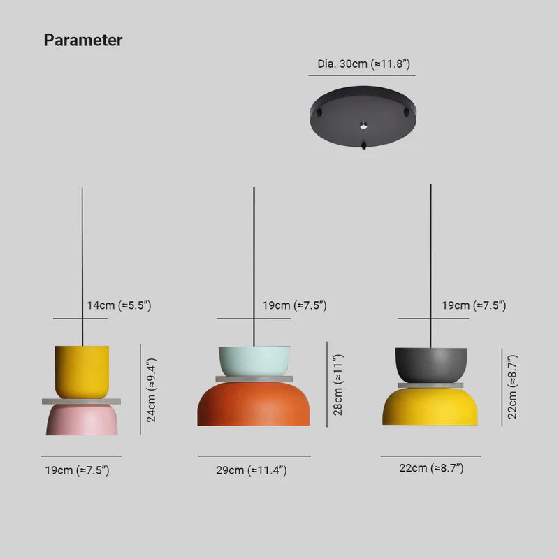 Sarin Pendant Light Contrast Color-Neutral Decor