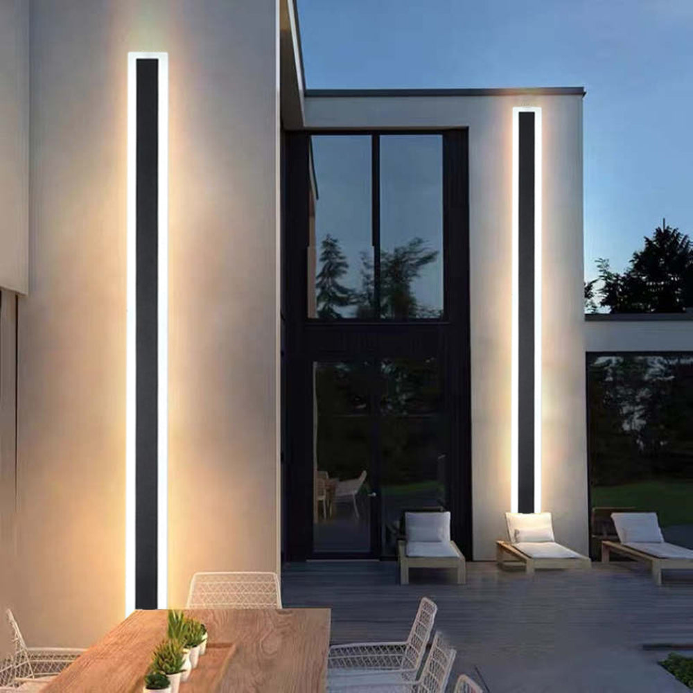 Virex Linear Outdoor Wall Lamp-Neutral Decor