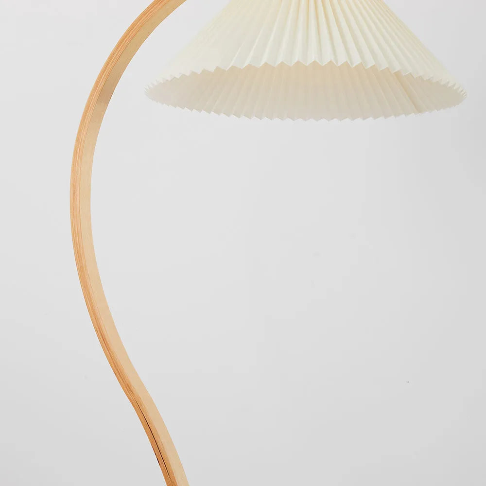 Punubak Unique LED Floor Lamp, Wood/Metal, Living Room