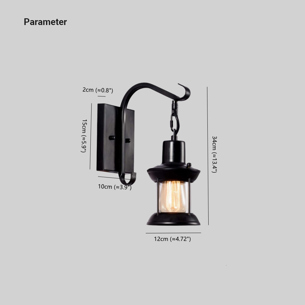 Caldena Wall Lamp Industrial Style Indoor Retro-Neutral Decor