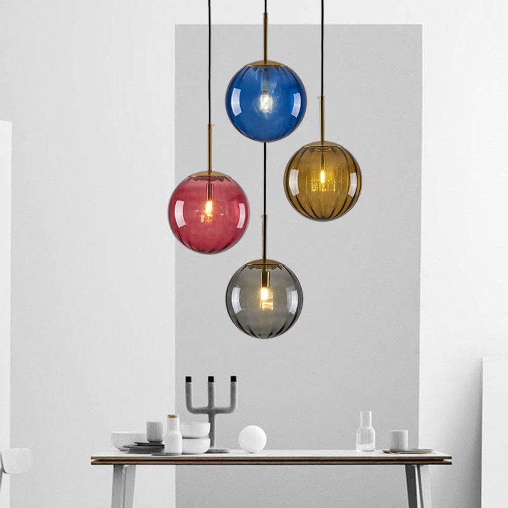 Elsyn Pendant Light Globe Glass Modern-Neutral Decor