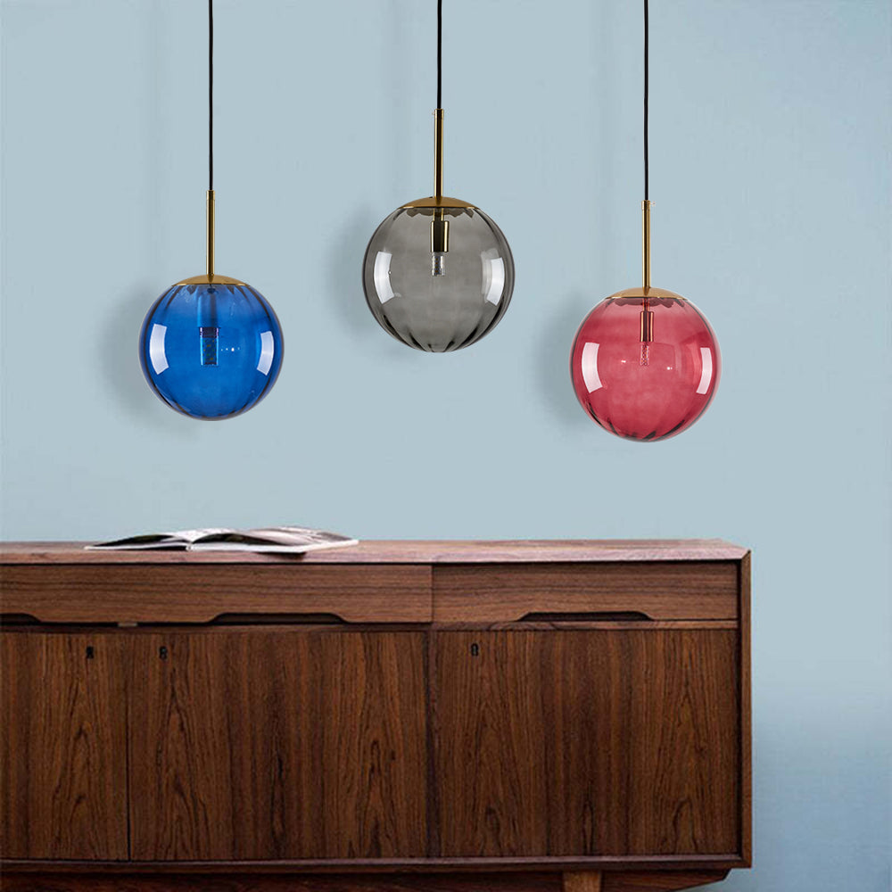 Elsyn Pendant Light Globe Glass Modern-Neutral Decor