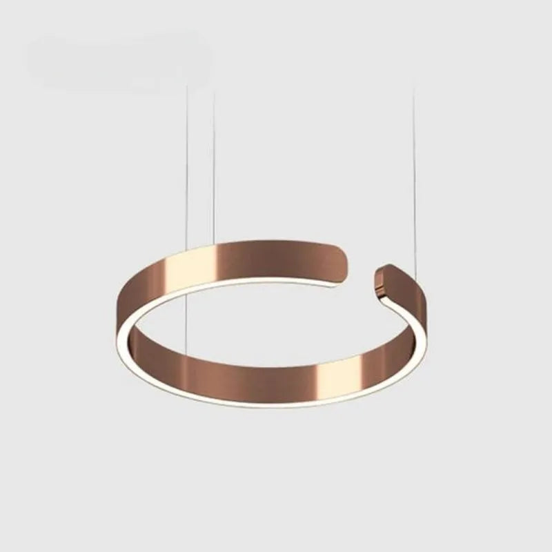 Soriel Pendant Light Luxury Minimalist LED Ring-Neutral Decor