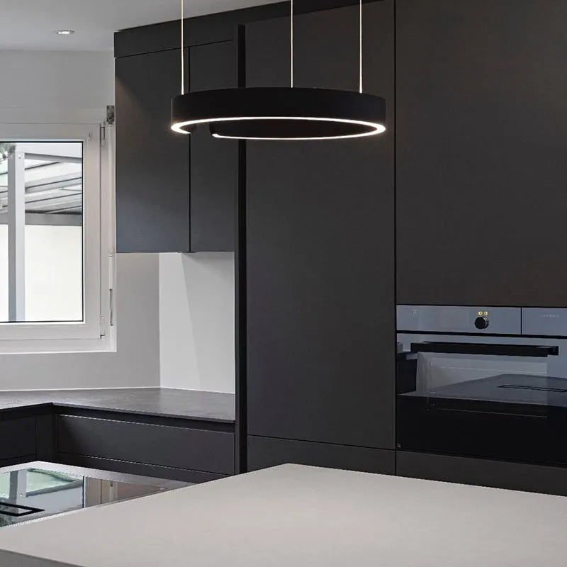 Soriel Pendant Light Luxury Minimalist LED Ring-Neutral Decor