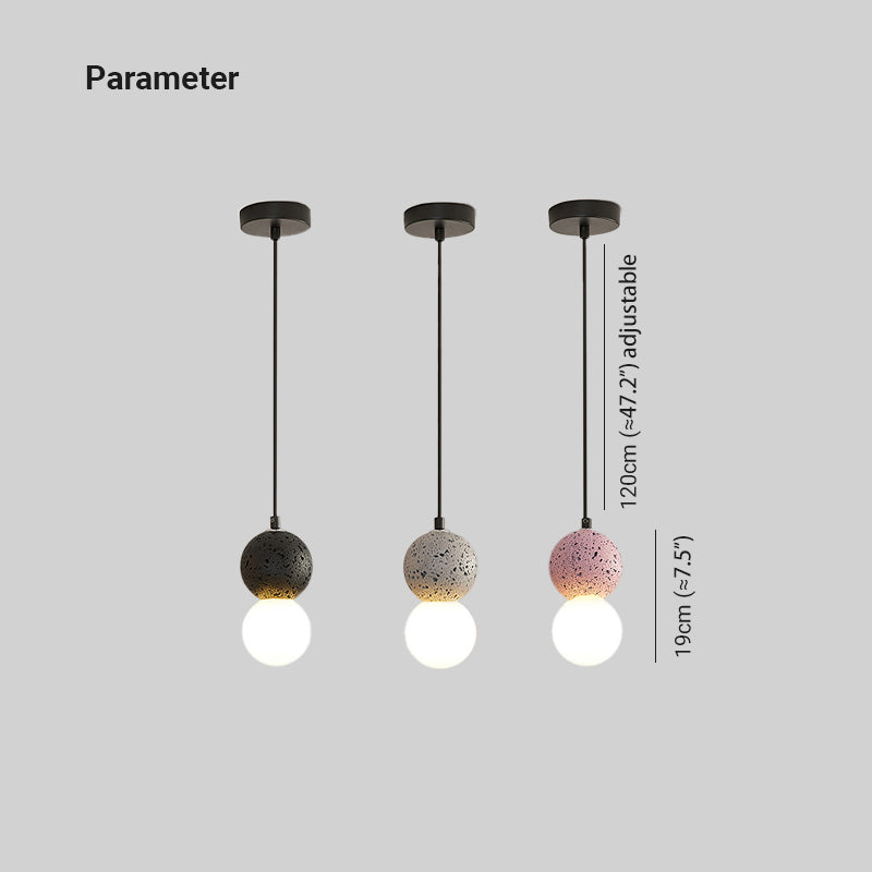 Orynth Pendant Light Travertine Modern-Neutral Decor