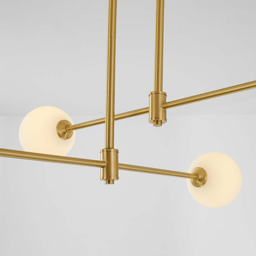 Wulukon Modern Golden Bubble Copper Pendant Light