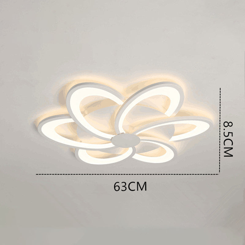 Tiguram Flower Shape Ceiling Light White , 2 Style