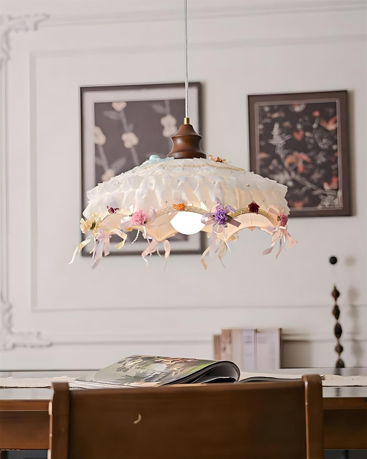 Laceflower Pendant Light