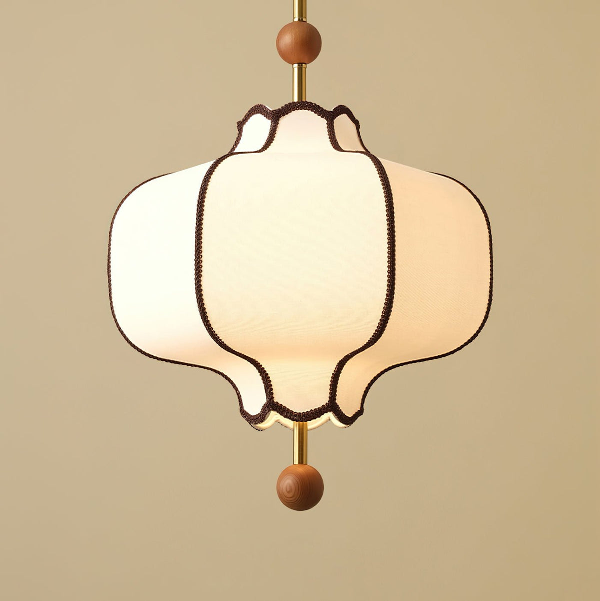 Wegitil Pendant Light Lantern Fabric