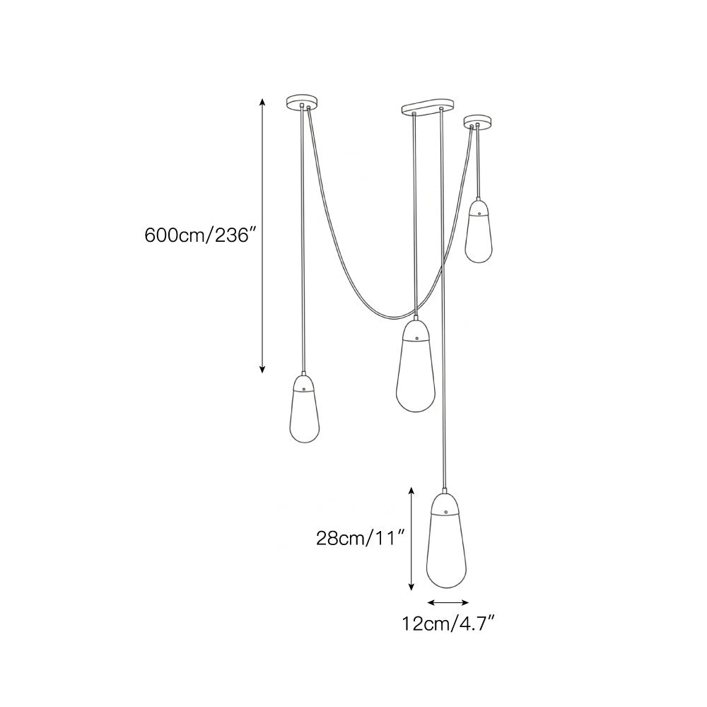 Lariat Pendant Lamp