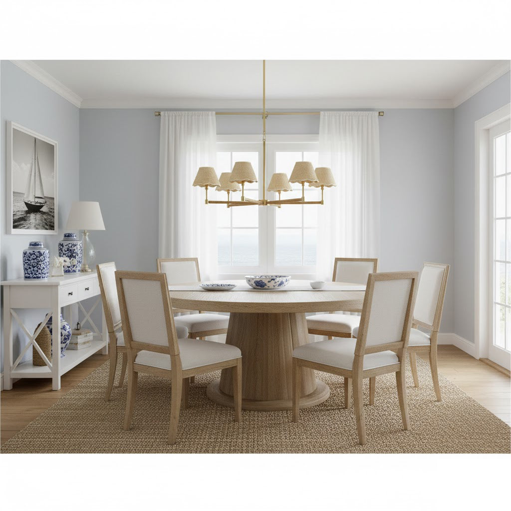Larkspur Modern Brass Chandelier